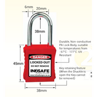 IN2SAFE Lockout Padlock