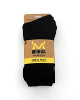 MUNKA Industrial Bamboo Sock (2pk)