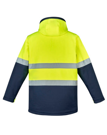 SYZMIK Hi Vis Antarctic Softshell Jacket Taped