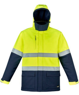 SYZMIK Hi Vis Antarctic Softshell Jacket Taped