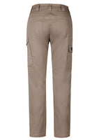 SYZMIK Womens Stretch Cargo Pant Khaki