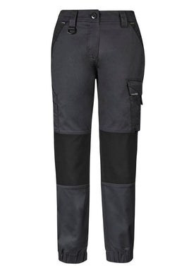 SYZMIK Womens Streetworx Tough Pant Charcoal