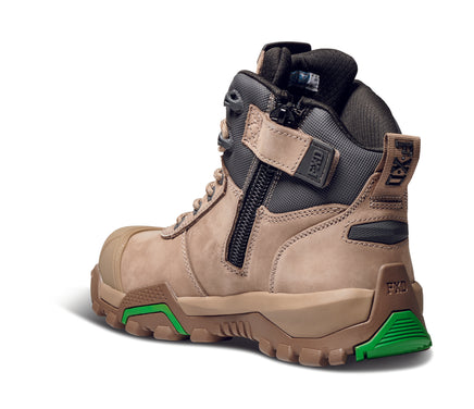 FXD Mid Cut Work Boots Stone